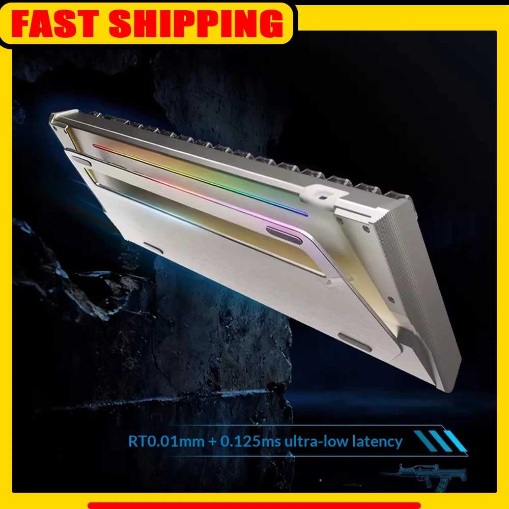 IPI QBZ Esports Keyboard Beiying New Drive Depth Customized 8000HZ Rate Of Return Wired Keyboard For CSGO Pc Accessories Gifts
