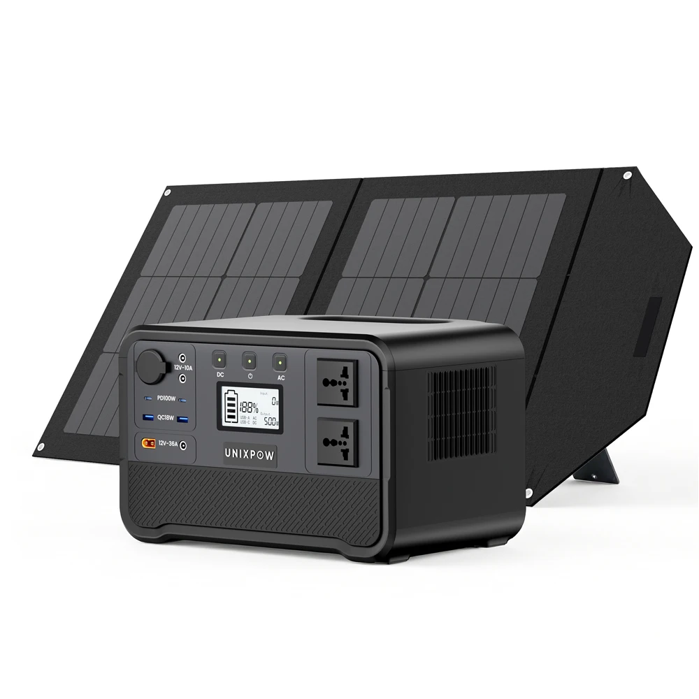 1200W Portable Power Station 960Wh LiFePO4 Battery Solar Generator 500W Fast AC Charge for Outdoor RV Camping Home Backup CPAP