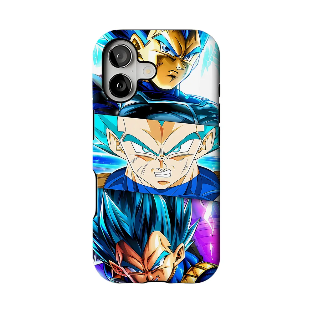 Phone Case for iPhone 17 17e 16e 16 15 14 13 12 11 X XS XR XSMAX Air Pro Max Plus Double-layer Cover Cool Dragons Balls Son Goku view 2