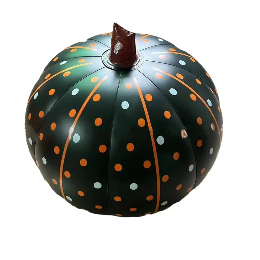 Creative New Inflatable Pumpkin for Halloween Decorations Artificial Cushaw Outdoor Garden Ornaments Scary Events Kids Prop Gift