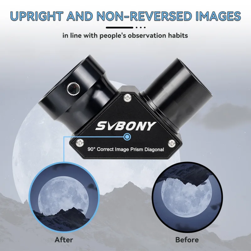 SVBNOY SV222Just like a zenith mirror 1.25Inch90Metal prism anti-reflection coating