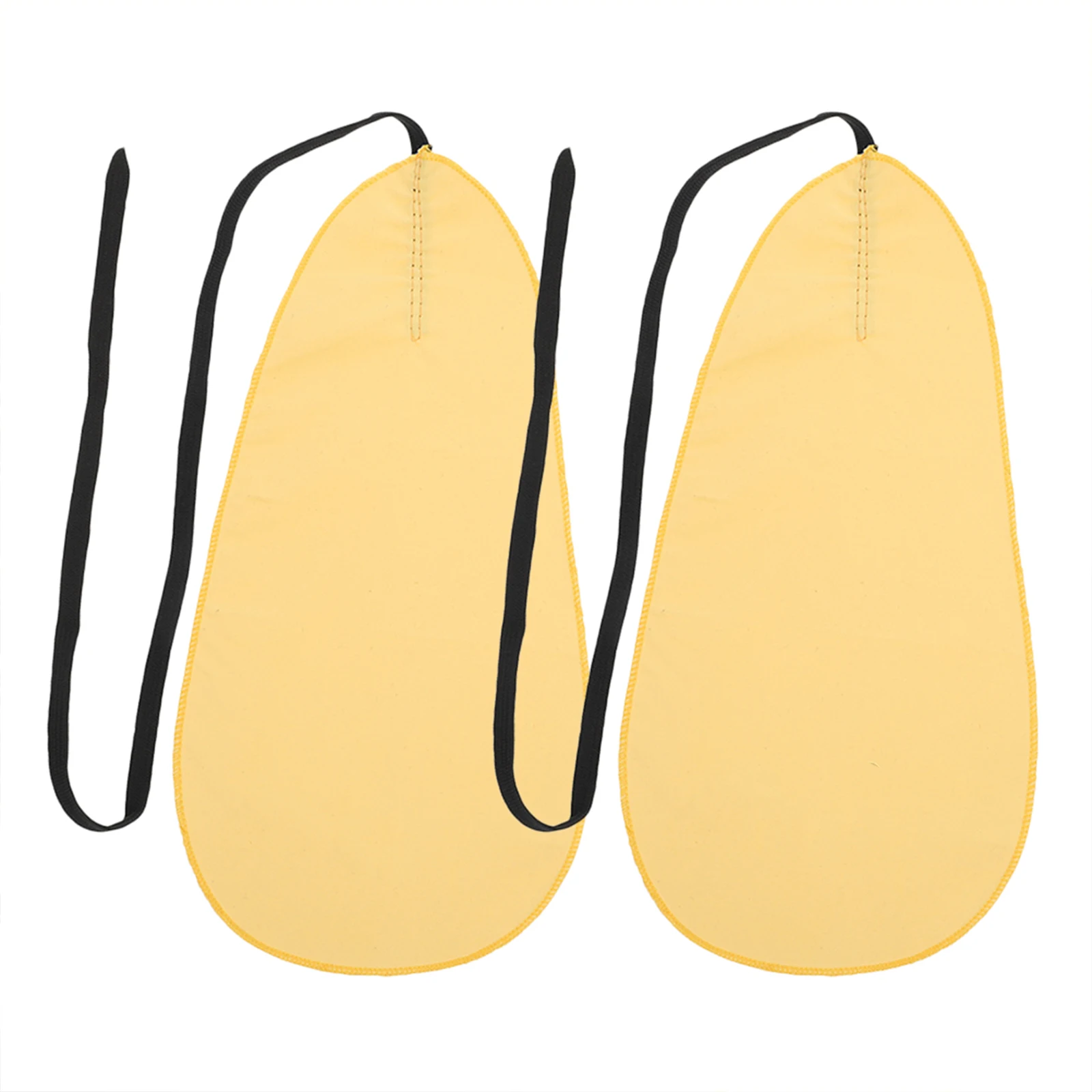 

2pcs Yellow Musical Instrument Cleaning Cloth for Saxophone Clarinet Flute Longtime Durable Professional Wind Instruments Care