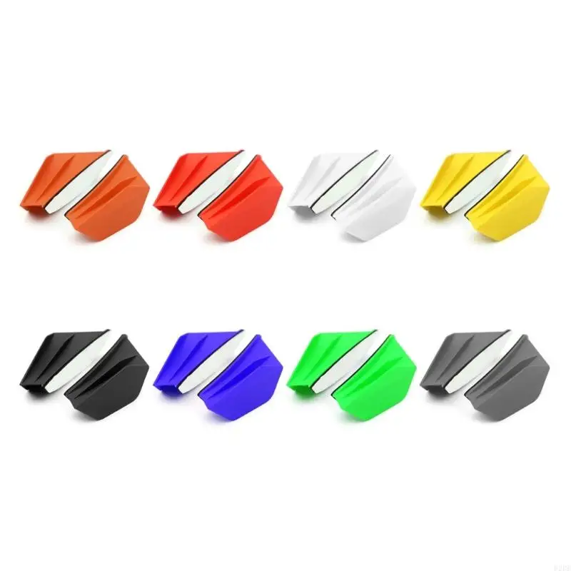 

652F Motorcycle Winglets Aerodynamic Wing Spoiler for Motorbike Scooter 2-Pack