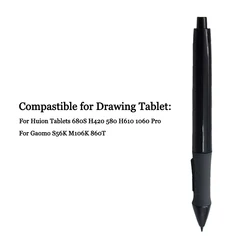 Graphic Tablets Pen AP10 For Drawing Digital Tablet Huion 680S H420 580 H610 1060 Pro/Graphic Tablets GAOMON Stylus S56K M106K