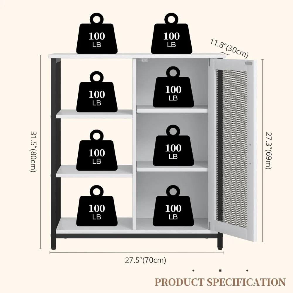 Mobile da bar compatto da cucina con contenitore, mini tavolino da caffè 27,5, credenza angolare per bevande e snack