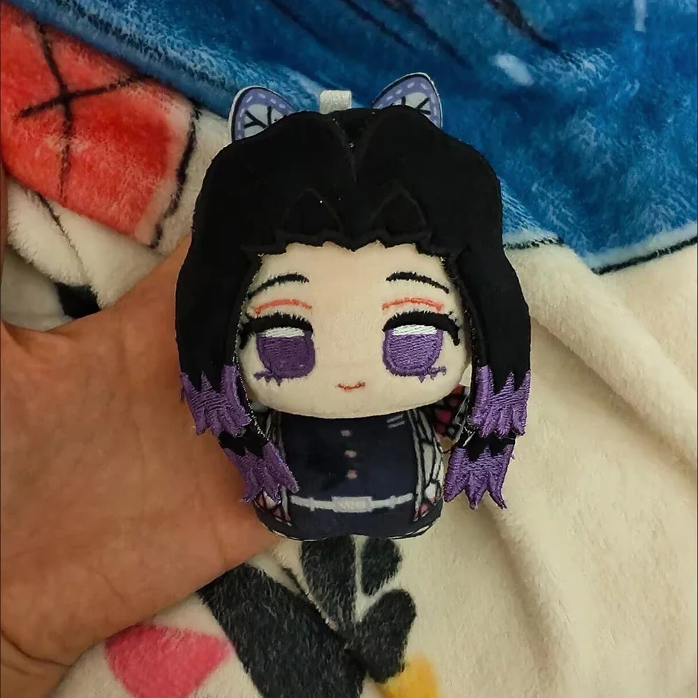 

Плюшевая кукла Аниме Кочо Шинобу 10 см, мини-фигурка Шинобу Кочо, мягкая игрушка-брелок, подарок для фанатов, детей, на Рождество, День рождения