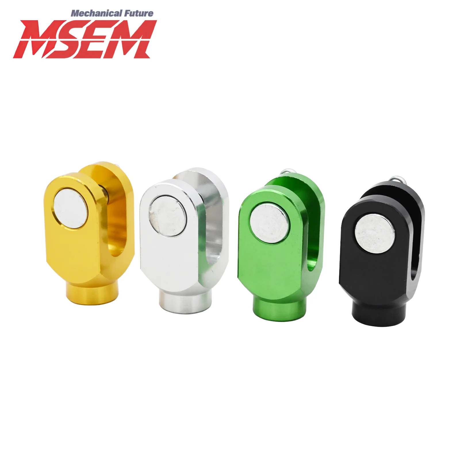 CNC Rear Brake Clevis Pedal Rod Connector For Suzuki RM85 RM125 DRZ400 Kawasaki KX85 KX125 KLX250 Motocross Accessories