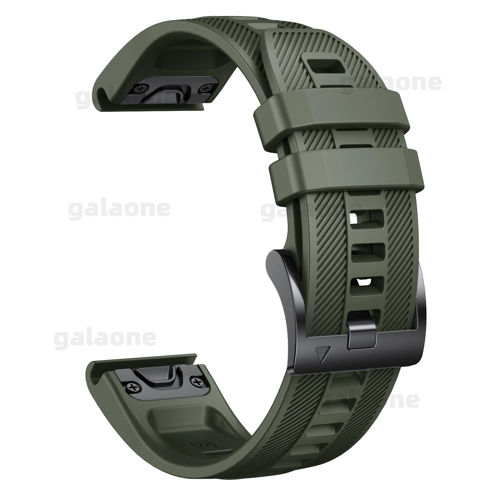 Garmin Soft Silicone Easy Fit Strap Wristband Rubber Bracelet For Fenix5/5Plus/6/6Pro/7/Instinct/955 Replaceable 22mm Watch Band