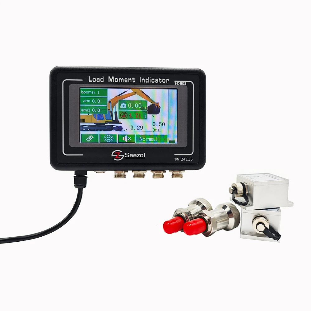 

Professional Economical and Efficient Excavator Load Indicator Display Weight/height/angle Electronic Load Measuring Instrument