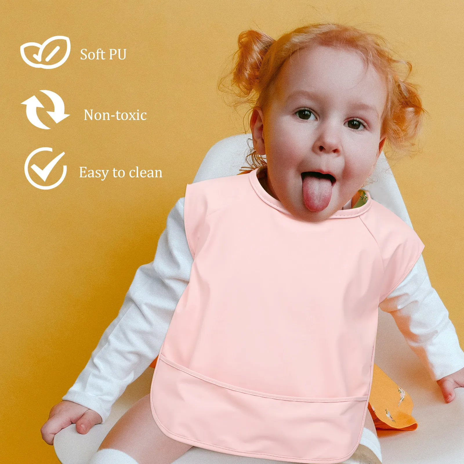 lot-de-2-bavoirs-impermeables-en-pu-pour-bebe-avec-poche-avant-pour-attraper-les-miettes-et-les-eclaboussures-faciles-a-nettoyer-doux-et-respectueux-de-la-peau-pour-l'alimentation