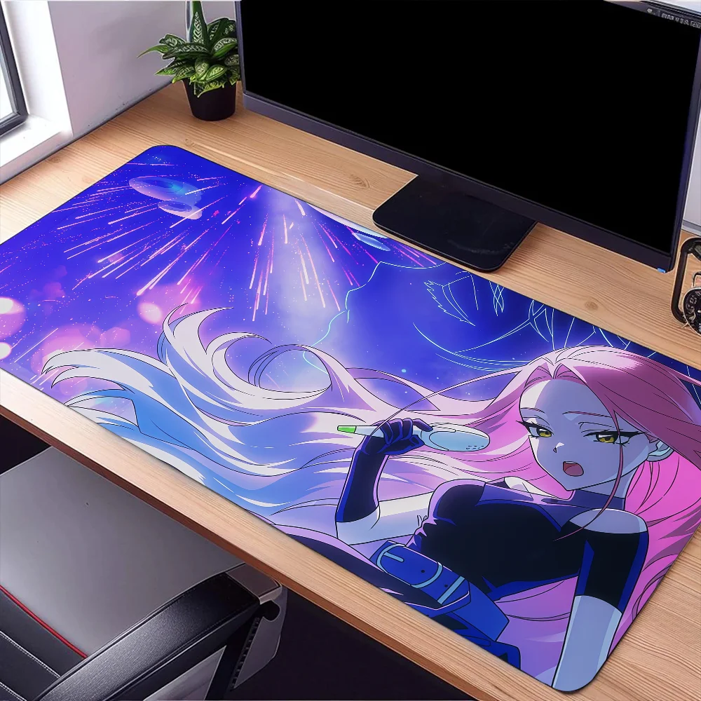 Music A-Alien Stage Movie s Mouse Pad Large Desk Mat Keyboard Ergonomic Office Rubber PC Non-slip Anti-fray Home Custom