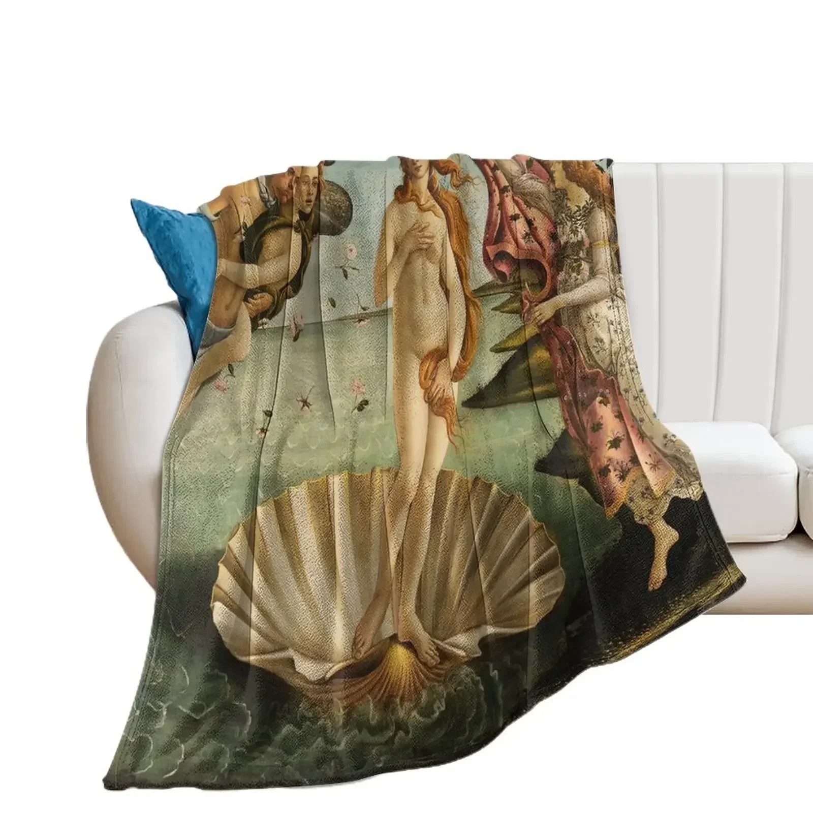 The Birth of Venus Throw Blanket Sleeping Bag warm winter Summer Blankets