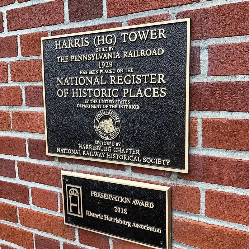 Manufacturer Supply Custom Engraved Address Plaques Bronze Plaques Sign for School/Shop/Hotel College Sign