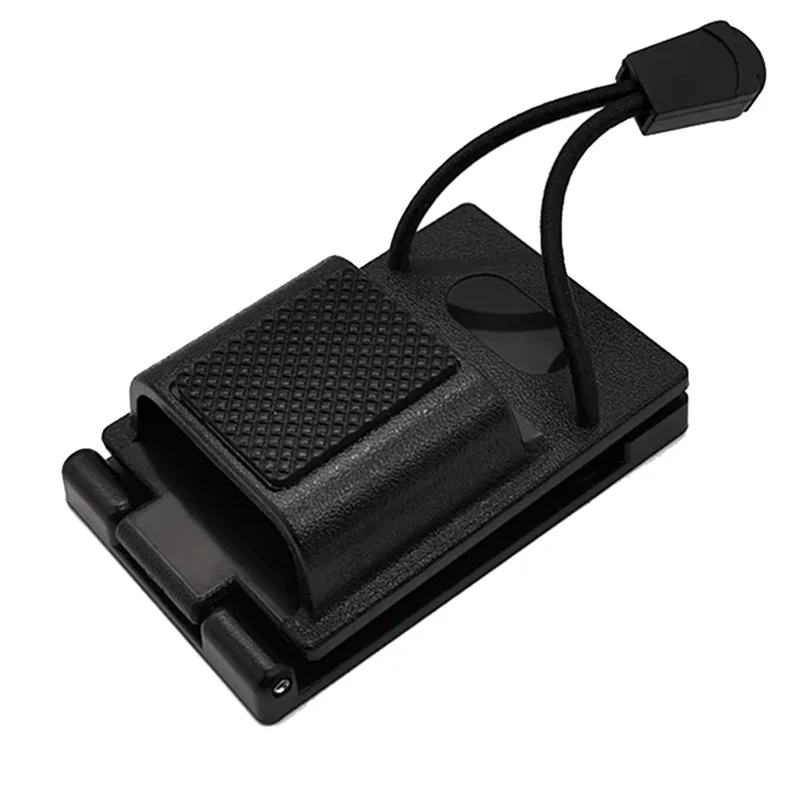 

【Sleek Design】2X New Handheld Stand Belt Hanger, Universal Walkie Talkie Clip, Waist Hanger, Support Buckle, Quick Release Ham