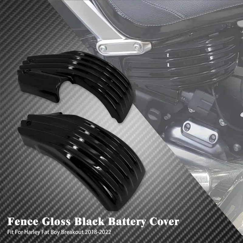 

Side Battery Fairing Cover For Motorcycles For Softail Breakout FXBR Fat Boy FLFB Sport Glide FXDR 2018- 2022-T61C