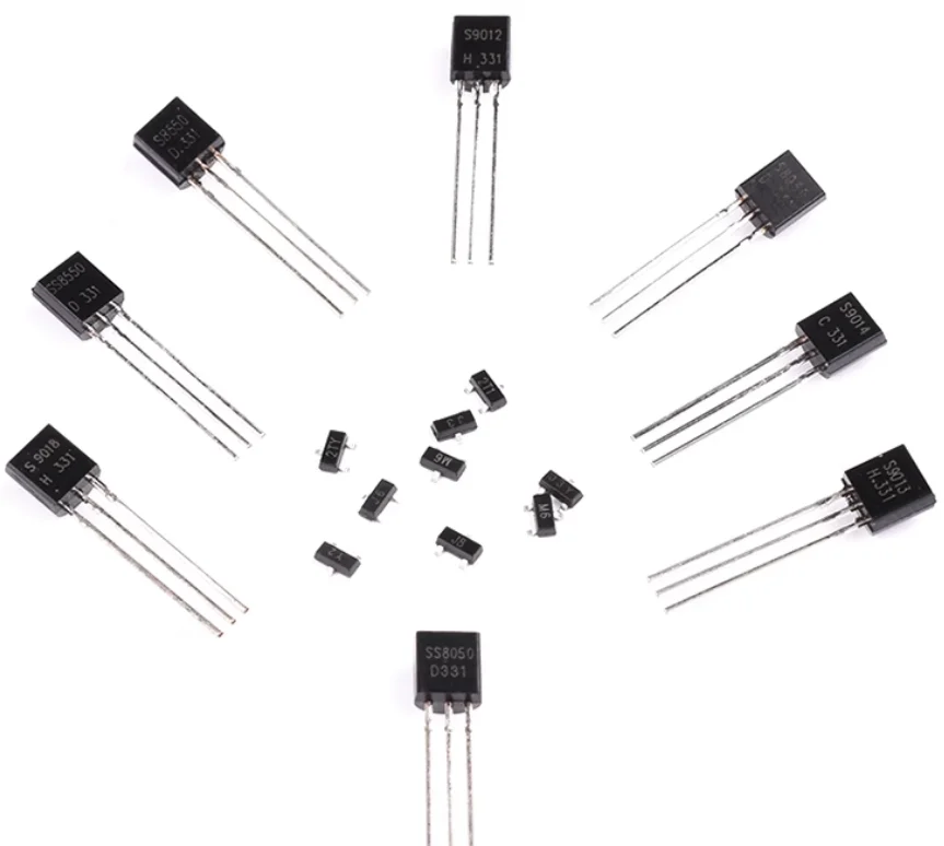 DIXSG {50PCS} Transistor BC337 BC547 BC548 BC549 BC327 BC557 BT131-600 BT169D BT136-800E TO-92 transistor en línea