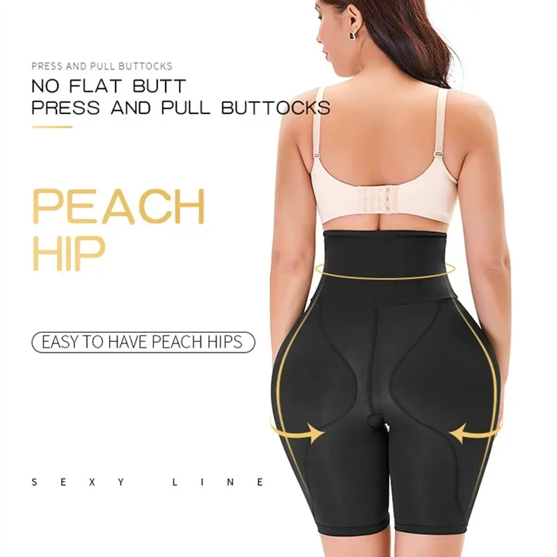 Kobiety Hip Pads Waist Trainer Body Shapewear Tummy Shaper Fake Ass Butt Lifter Booties Enhancer Booty Lifting Thigh Trimmer Pants