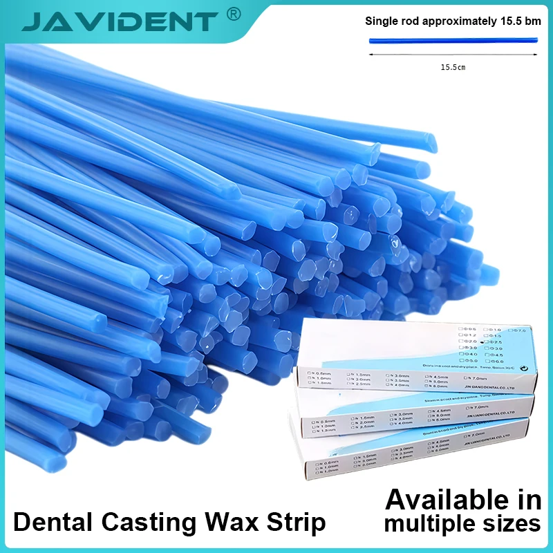 1Box Dental Wax Wires for Dental Technicians: for Casting Metal Crowns and Bridges; Dental Casting Wax Wires