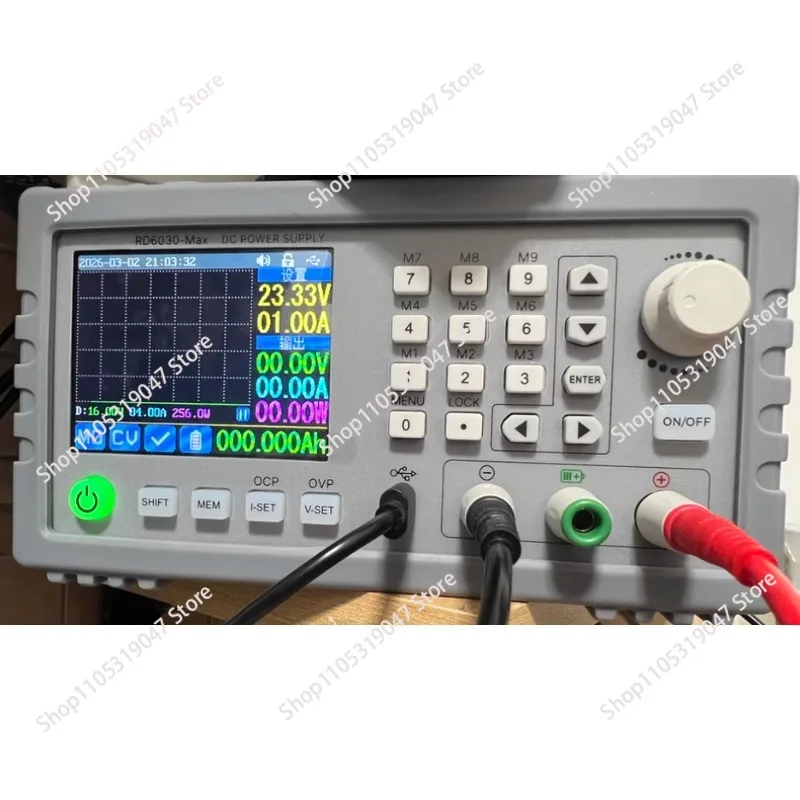 Battery Bench Lab Power Supply 1140W/1440W  R-D6030-Max Complete Set 60V 30A AC to DC Adjustable Digital Control Lab Charge