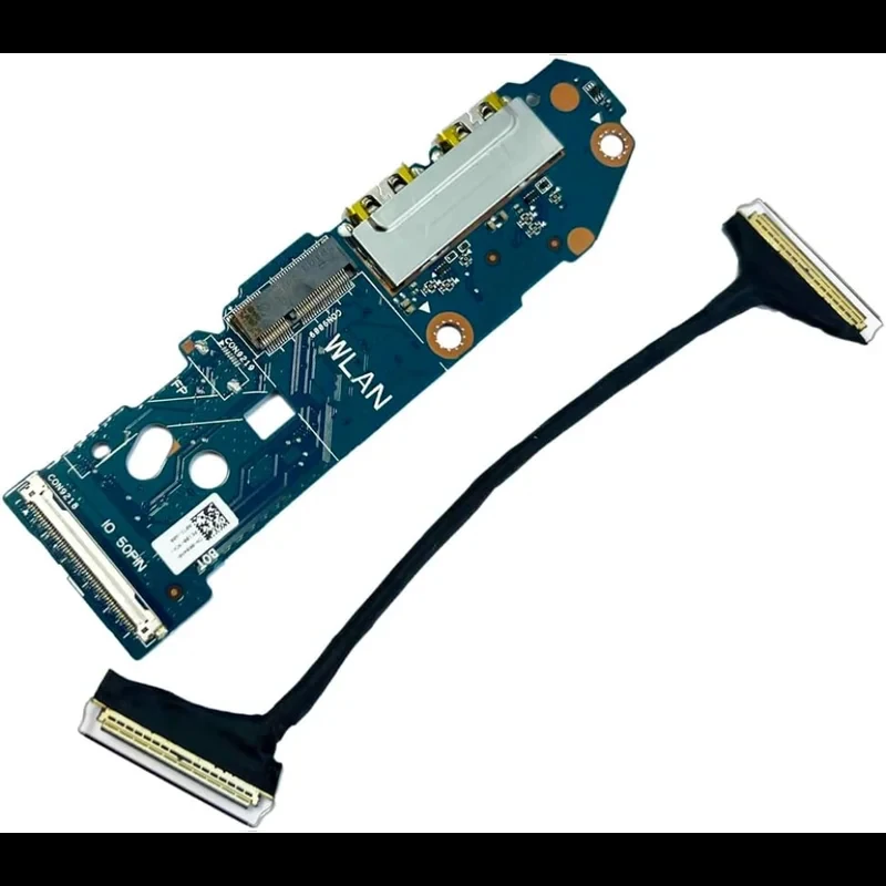 H+USB Card Reader Board + IO Cable Wire Replacement for DELL VOSTRO 13 5370 0F2RVD 0R04N8 YX72N 0YX72N USB Small Baord