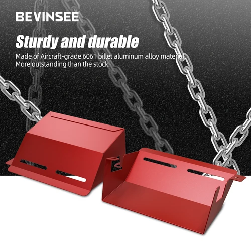 Imagen 2 del producto Palas de entrada de aire BEVINSEE para BMW E90 E92 E93 323i 325i 328i 330i 335i 335d 2007-2012