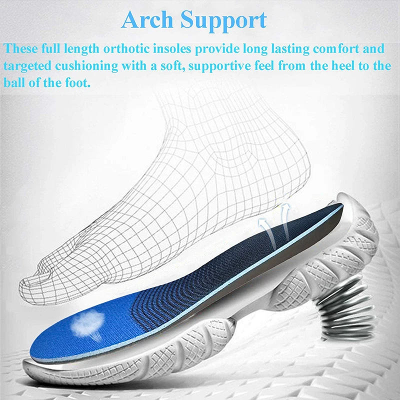 1 Paar Unisex-Einlegesohlen für Overpronation, Plantarfasziitis und Plattfüße – Verbessern Sie Ihren Geh- und Laufkomfort! – Detail 4