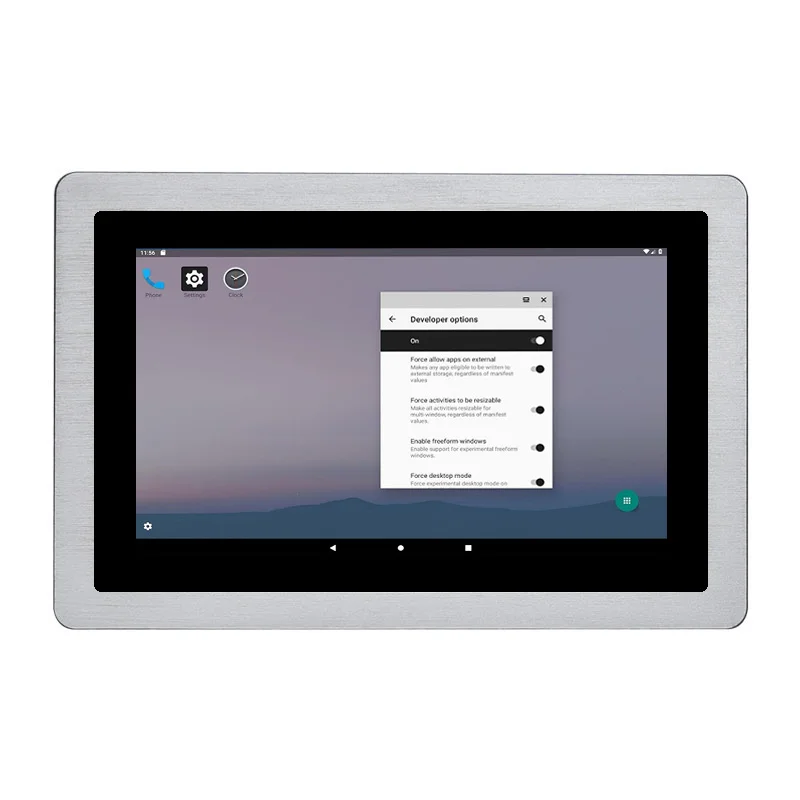 

10.1 inch capacitive touchscreen android 6.0 industrial panel pc