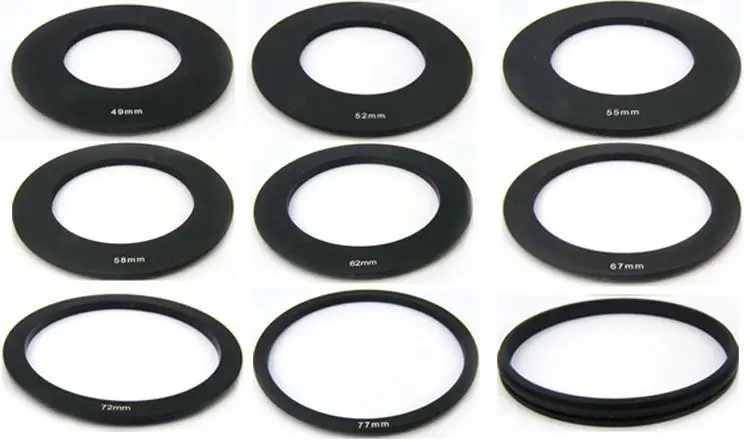 49 52 55 58 62 67 72 77 82 mm Adapter ring + Filter Holder for Cokin P series canon nikon sony pentax fuji olympus camera lens