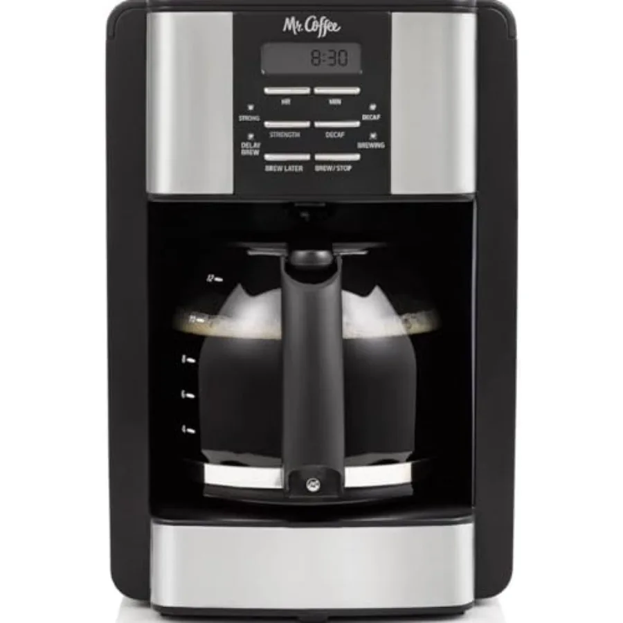 Mr. Coffee 12-Cup Coffee Maker Rapid Brew System Programmable Coffee Maker