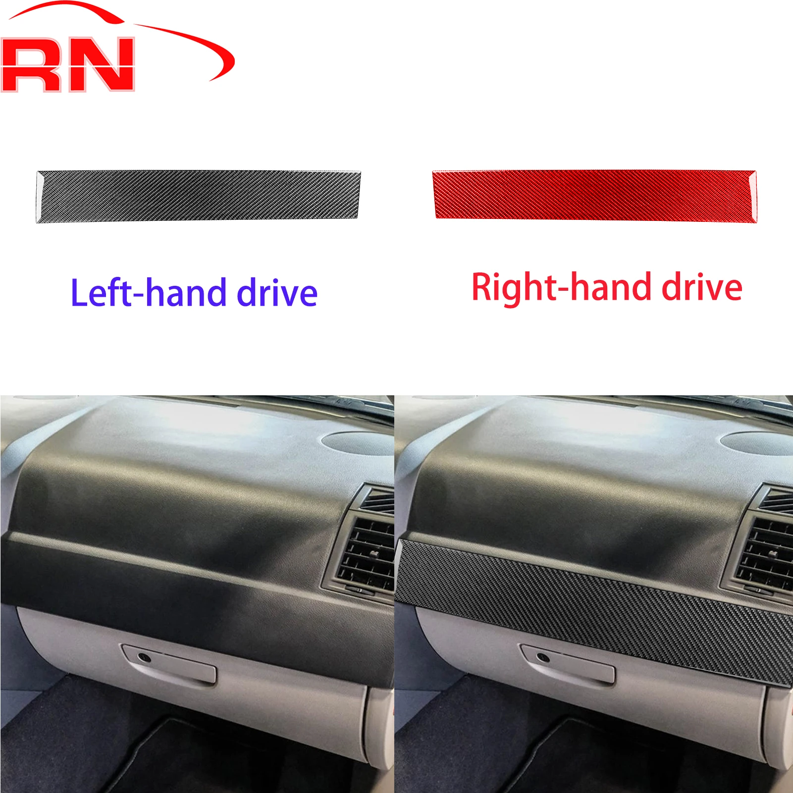 

Для Chrysler 300 300C 2005-2007 углеродное волокно, приборная панель, декоративная полоса, аксессуары для салона автомобиля, декоративные наклейки