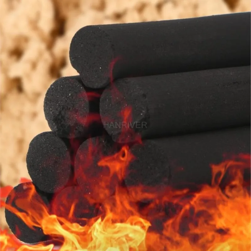 10Pcs/Box 12*120mm Smokeless Moxa Rolls Chinese Traditional Roller Stick Black Roller Burner Moxibustion Acupuncture Massage