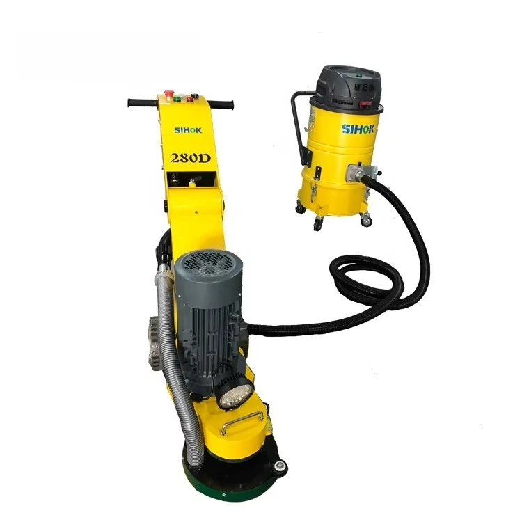 

2.2kw 280mm 3 Disc Small Hand Held Floor Grinding Machine Concrete Grinder Edge Floor Grinder Polisher Machine (SHCG-280)