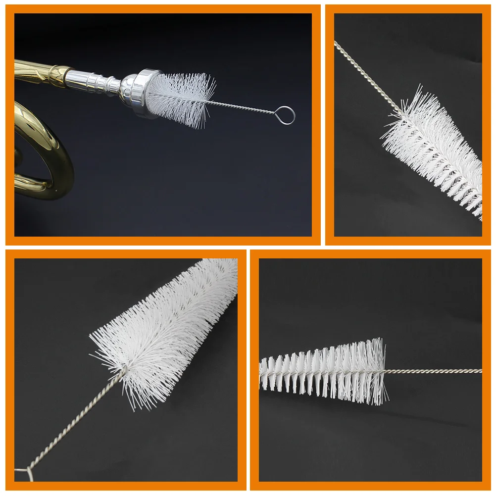 

Safe Trumpet Cleaning Brush Dense Bristles Flute Piccolo Care Tool Compact Travel Size Trumpet Cleaning Brush Clean Tool