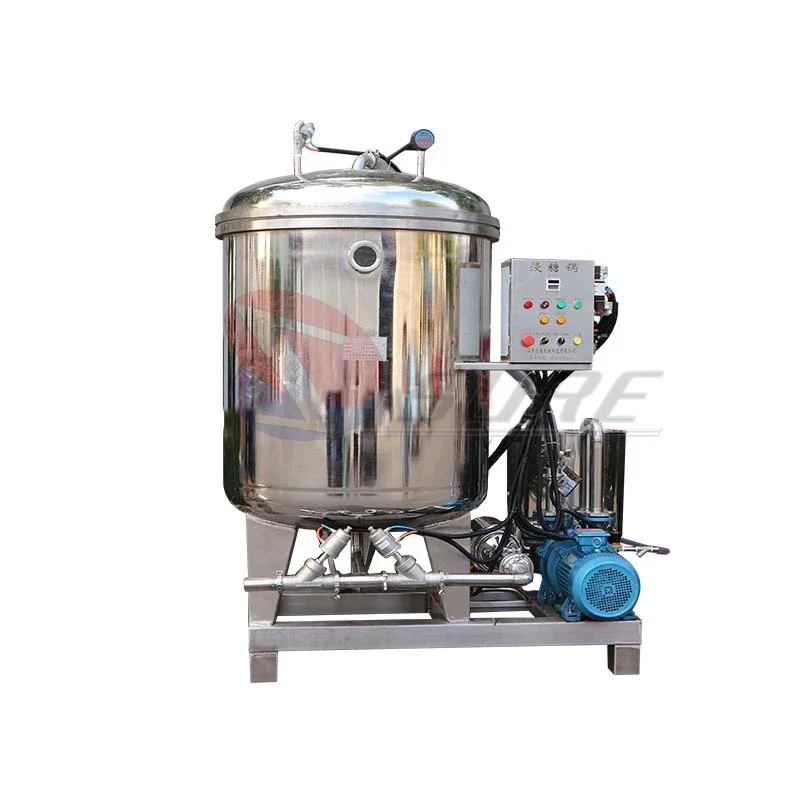 Low Temperature Vacuum Fruit Jam Cooking Pot Cooking Kettle Machine ,vacuum Sugar Infused Pot