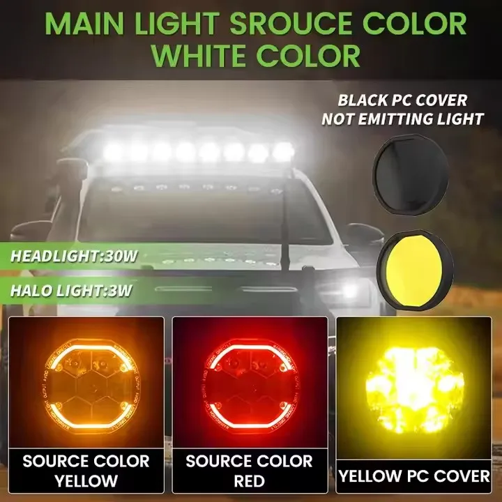 Spot Modular LED Light Bar Overhead Offroad Lightbar For UTV Jeep Wrangler JK Tundra Jimny Highlander F-150 Can-Am X3 Maverick