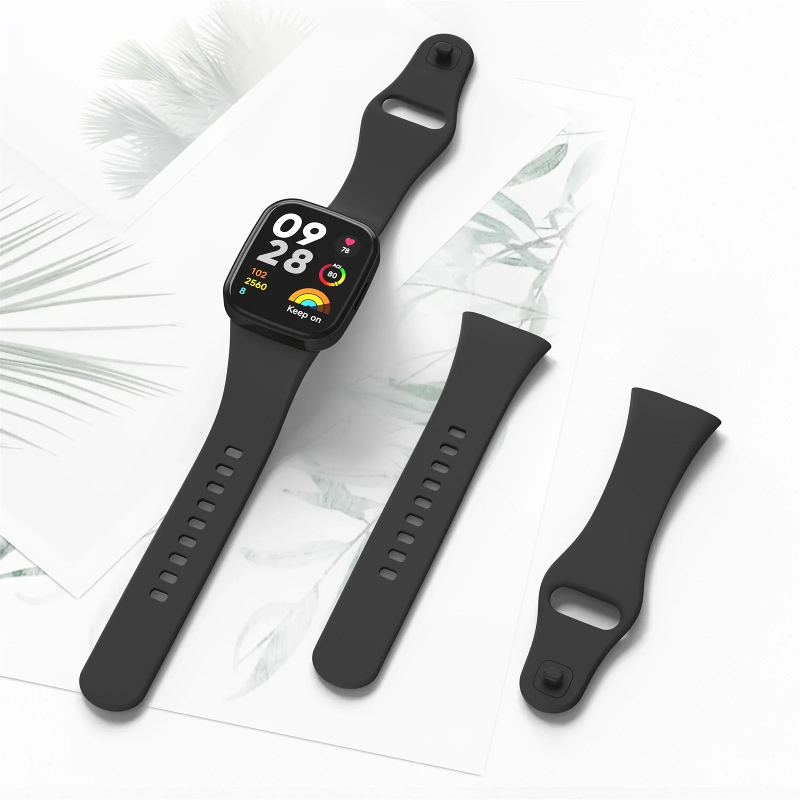 Ремешок силиконовый для Xiaomi Redmi Watch 3, сменный Браслет для наручных часов