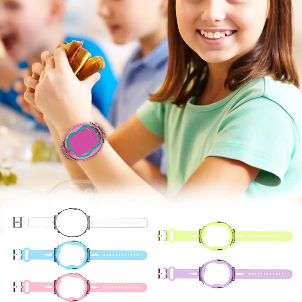 Virtuelle Haustier maschine Armband weich verstellbare Haustier Spiele konsole integrierte Schutz stoß feste Hülle für Tamagotchi g5b6