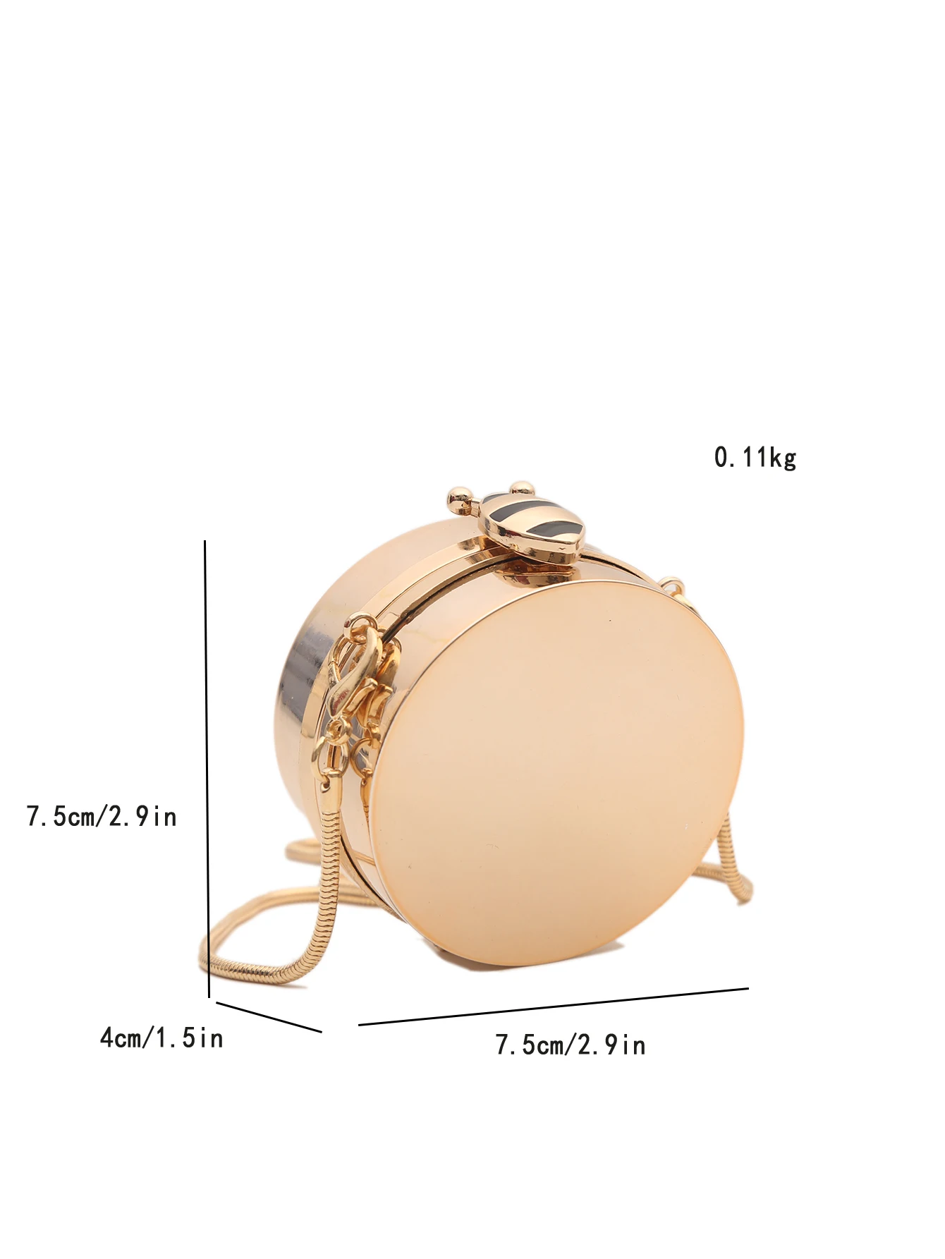 2024 Personalized Mini Acrylic Pancake Small Bag for Women Fashion Lipstick Pack Designer Accessory Chain Shoulder Bag