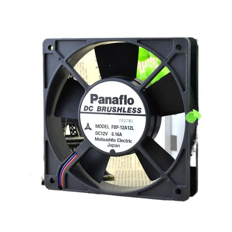 Panaflo Panasonic 12025 12V 0.16A FBP-12 A12L 12025 12CM Cooling Fan