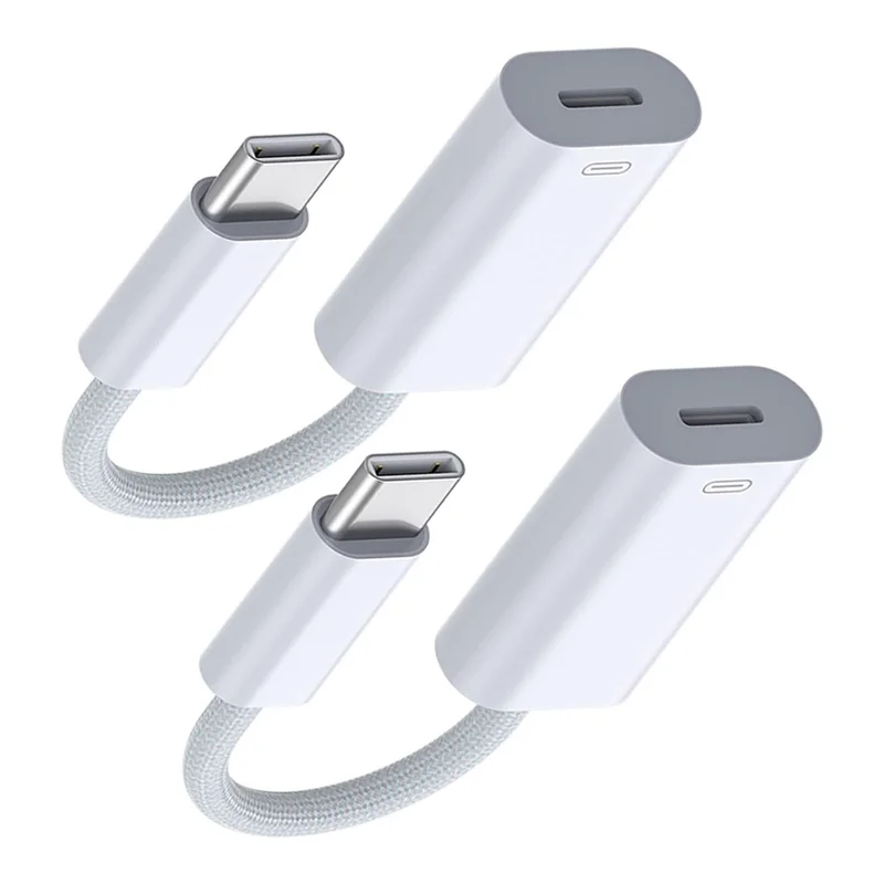 AS95-USB C ذكر إلى لواجهة أنثى محول كابل دعم الشحن + سماعة الرأس + الاتصال + نقل البيانات آيفون 16