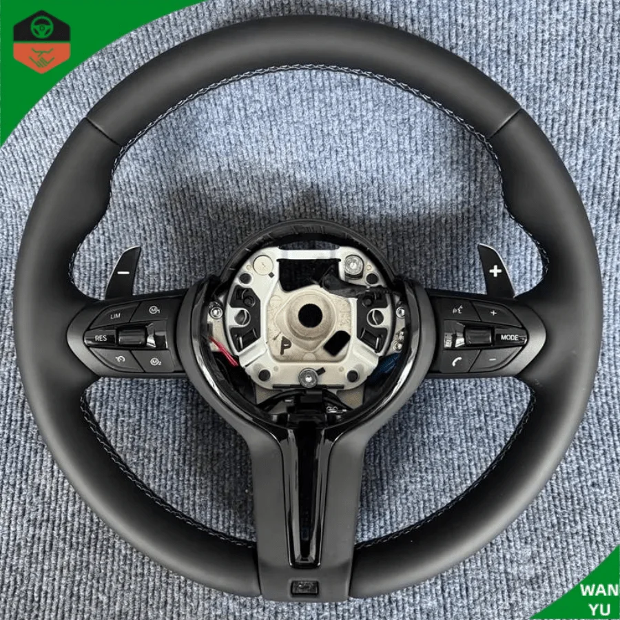 Wholesale for BMW F10 F20 F30 F32 F36 F80 F82 M3 M4 M Sport Carbon Fiber Leather Steering Wheel Sport Interior Steering Wheel - view 2