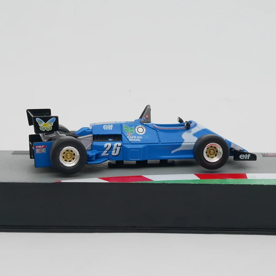 Ixo 1:43 Racing LIGIER JS21 1983 Raul Boesel Diecast Car Model Metal Toy Vehicle