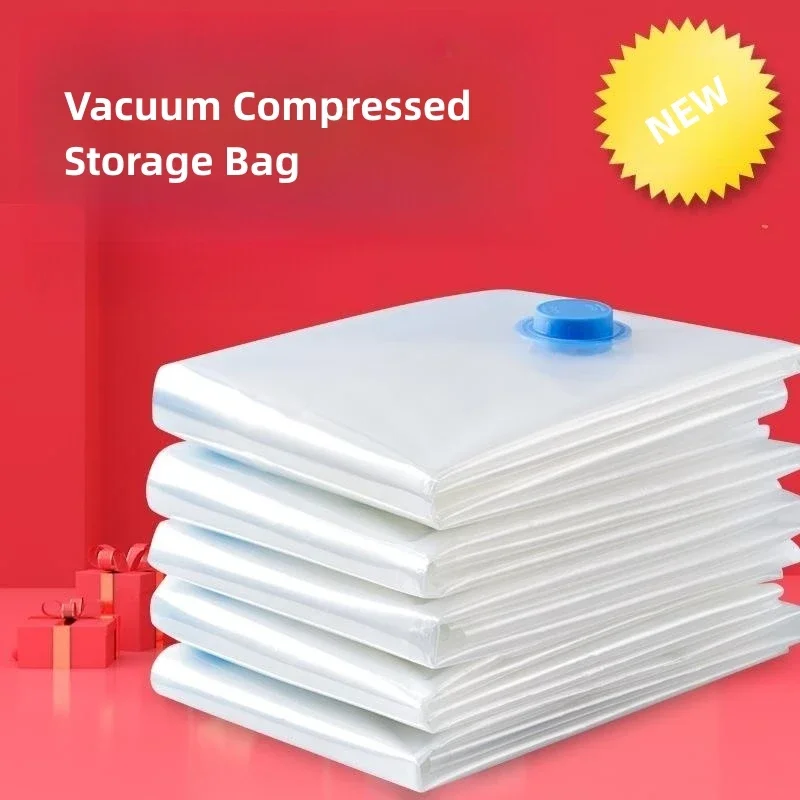 6 Size Vacuum Storage Bags Vacuum Seal Bag Space Saving Bags for Comforters Clothes Pillow Bedding Blanket Storage