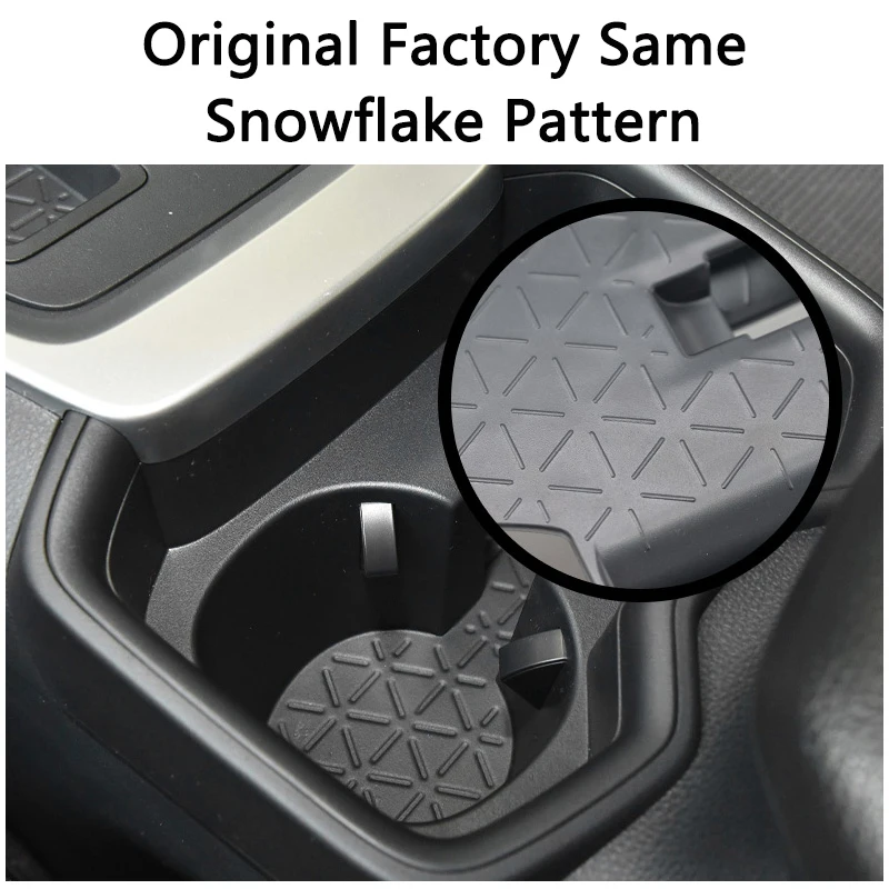 QHCP Car Storage Box Door Window Lift Panel With Storage Box Organizer Tray Stowing For Toyota RAV4 2020-2024 Interior Accessory