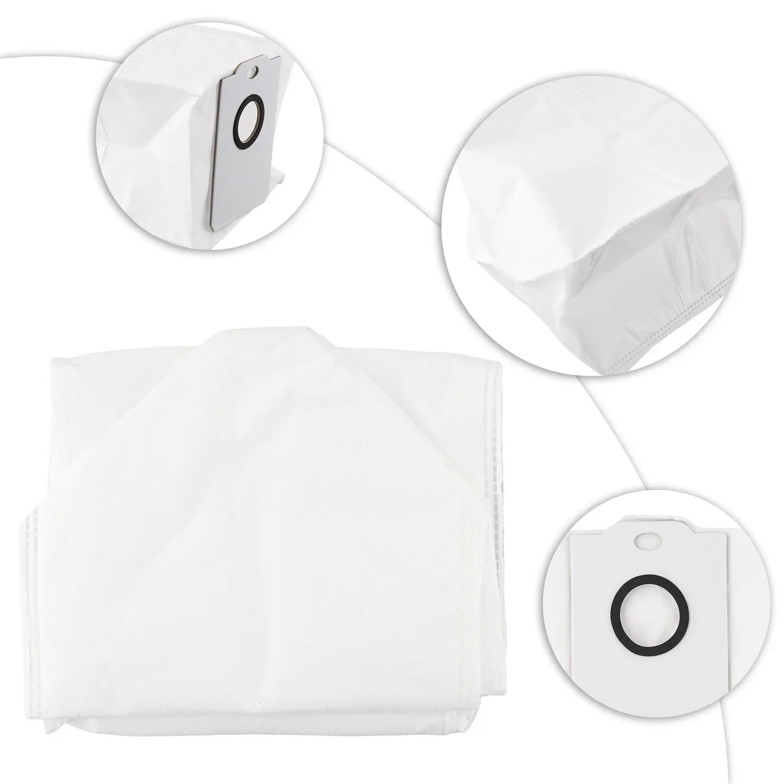 Imagem -02 - Bolsas de pó se Encaixa para Conga 8290 para Imortal para X-treme para Conga 8290 Imortal Ultra Power Aspirador de pó 10 Peças