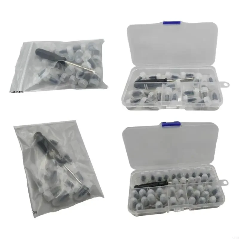 

Heavy Duty Tubeless Tire Repair Plugs with Reinforced Fiber Cores fitting for 2 to 6mm Punctures On Car Motorcycles SUVs