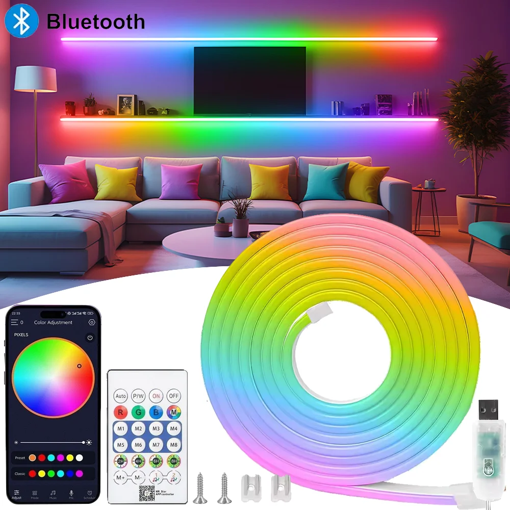 5V Usb Rgbic Neon L… - image