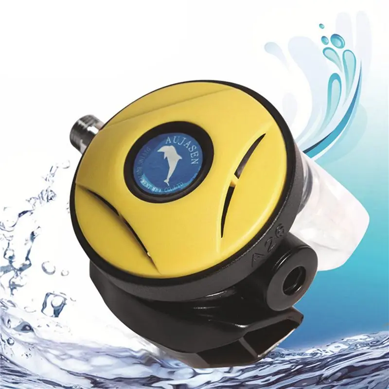 【Price Drop !!】2X Scuba Diving 2Nd Stage Regulator Professional Underwater Scuba Dive Octopus Diving Regulator Yellow