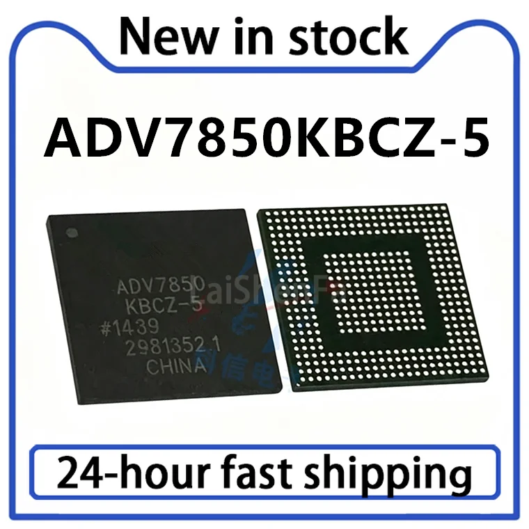 1PCS New ADV7840KBCZ-5 ADV7850KBCZ-5 BGA Digital Decoder IC Chip in Stock