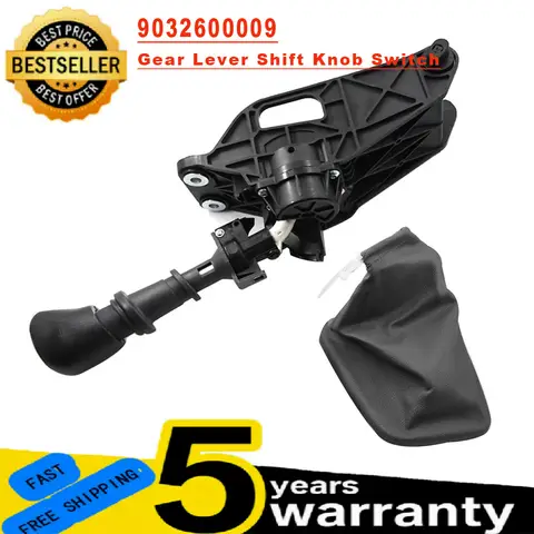 A0002600009 Per Mercedes-Benz Sprinter B901 B902 Nuovo Interruttore del pomello del cambio con copertura in pelle 9032600009 accessori auto